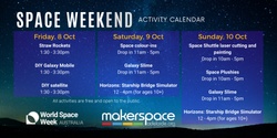 Banner image for Space Weekend at Makerspace Adelaide