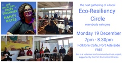 Banner image for Dec Eco-Resiliency Circle with Nancy Bates