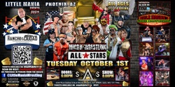 Banner image for Dallas, TX - Micro-Wrestling All * Stars: Little Mania Rips Through the Ring!