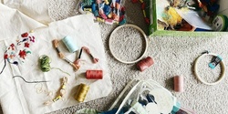 Banner image for Mini Embroidery & Cross Stitch Workshop