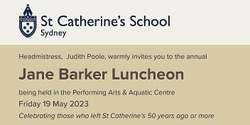 Banner image for Jane Barker Luncheon 2023 - Celebrating our alumni