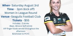 Banner image for Tweed Chamber - Women in League VIP Section