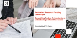 Banner image for ARFL- Demystifying Tenders: An introduction to understanding a different fund source