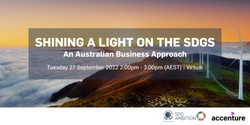 Banner image for Shining a Light on the SDGs: An Australian Business Approach | Webinar