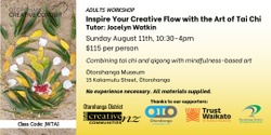 Banner image for Adult Workshop: Inspire Your Creative Flow with the Art of Tai Chi (Workshop Code JWTAI)