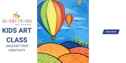 Banner image for Kids Painting Class Hot Air Balloon (Lennox Cultural Centre)