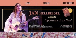 Banner image for Jan Hellriegel presents 'Sportsman of the Year'