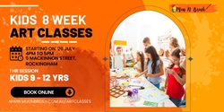 Banner image for Kids  9 - 13 yrs Art classes Wednesdays (8 Classes) - Commencing 26 July