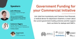 Banner image for Government Funding for your Commercial Initiative 