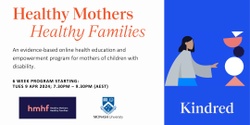 Banner image for Healthy Mothers Healthy Families (Group 32)