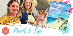 Banner image for Paint & Sip Event: Pinky's Beach 25/02/23