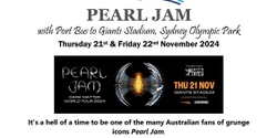 Banner image for PEARL JAM