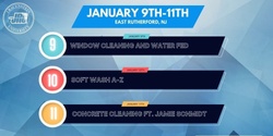 Banner image for January 9th-11th: Window Cleaning & Soft Washing, Concrete Cleaning