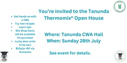 Banner image for Tanunda Thermomix®️ Open House