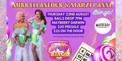 Banner image for Miss Ellaneous & Marzi Panne Departure Lounge Drag Bingo