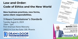 Banner image for Law and Order: Code of Ethics and the New World