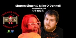 Banner image for Sharon Simon and Mike O'Donnell Co-Headline at Laughing Stock Comedy Club