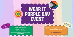 Banner image for Wear It Purple Day 2024 - Greater Shepparton Event