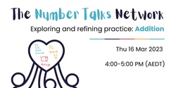 Banner image for The Number Talks Network: Addition