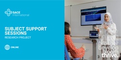 Banner image for Subject Support Sessions - Research Project