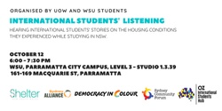 Banner image for International Students' Listening 