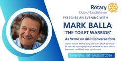 Banner image for An Evening with Mark Balla - The Toilet Warrior
