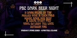 Banner image for PBC Dark Beer Night!