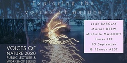 Banner image for Exploring the Voices of Nature 2020