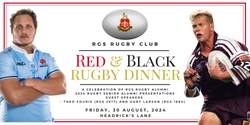 Banner image for RGS Red & Black Rugby Dinner 2024