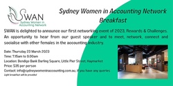 Banner image for Sydney Women in Accounting Network Breakfast