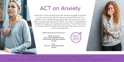 Banner image for ACT on Anxiety