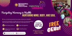 Banner image for Navigating Harmony in Health: Nurturing Mind, Body, and Soul
