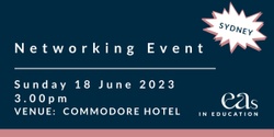 Banner image for EAs in Education Networking Event (SYDNEY)