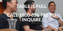 Banner image for KIRRIBILLI - Men's Table Entree - Tuesday Jan 31 2023