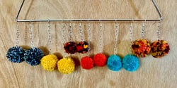 Banner image for Craft Party-DIY Pom Pom Earrings