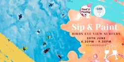 Banner image for Birds Eye View Surfers - Sip & Paint @ Scarborough Beach Bar