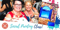 Banner image for Paint & Sip Event: Grecian Window 07/03/23