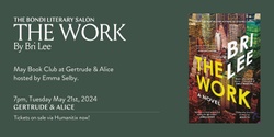 Banner image for Bondi Literary Salon May Book Club: The Work by Bri Lee