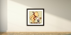 Banner image for Cozy Winnie The Pooh  Instructed Painting Event