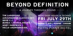 Banner image for Beyond Definition - A Journey Through Sound