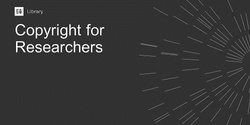 Banner image for Copyright for researchers (online only)