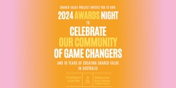 Banner image for 2024 Shared Value Awards dinner