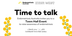 Banner image for Sydney Endometriosis Australia Town Hall Event 2024