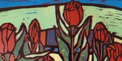 Banner image for Gardens of Colourful Connections: Multi-block lino printmaking Workshop