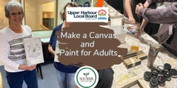 Banner image for Make a Canvas and Paint for adults, Albany Village Library, Saturday 3 August, 2pm 4pm