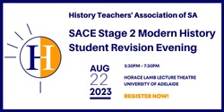 Banner image for Stage 2 Modern History Student Revision Evening
