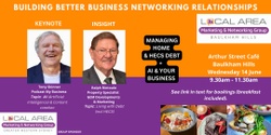 Banner image for Hills District - Networking to Build Better Business Relationships