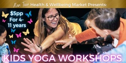 Banner image for Kids Yoga Workshops @ Nan Tien Health & Wellbeing Market