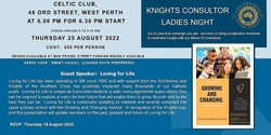 Banner image for Knights Consutlor Ladies Night