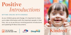 Banner image for Positive Introductions: MyTime Online with Kindred